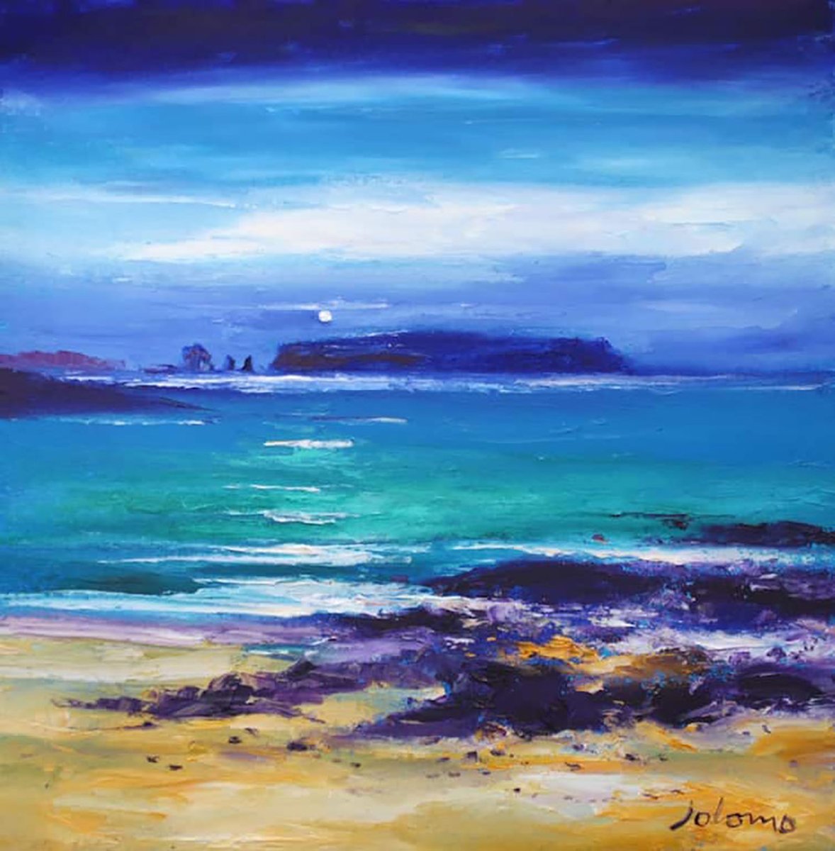 Final day tomorrow: @galleryqdundee’s exhibition is an opportunity to view John Lowrie Morrison's aka Jolomo's latest works, revisiting favourite sites on the Isle of Harris.
artmag.co.uk/john-lowrie-mo…
#artmag #scottishart #scottishgalleries #scottishartonline #scottishpainting
