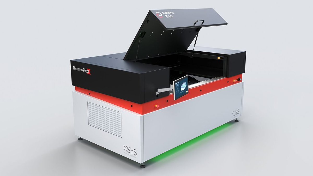 XSYS launches ThermoFlexX Catena-BE 48 for streamlined Flexo Plate processing. Read more on buff.ly/4b3n2hA 
#XSYS #ThermoFlexX #FlexoPrinting #PlateProcessing #FlexoTechnology #PrintingIndustry  #Innovation #DigitalPrinting #PackagingPrinting #PrintingTechnology