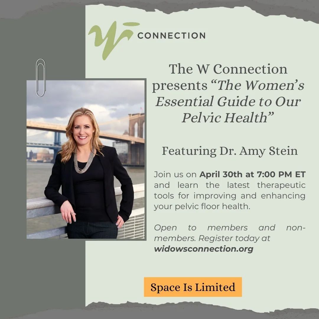 Join us for a transformative Wellness Webinar: 'The Essential Guide to Pelvic Health,' hosted by The W Connection. This special event is OPEN TO ALL who wish to learn more about their pelvic health! Sign up here buff.ly/36z0eGl #pelvichealth