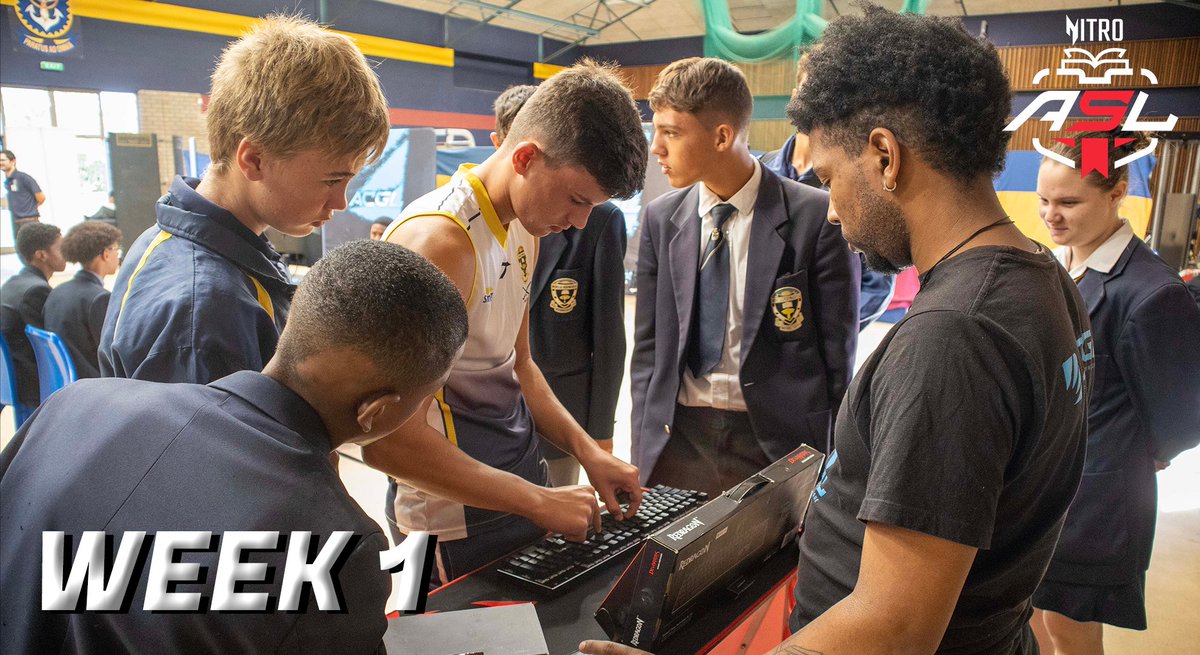 AfricanGaming's tweet photo. 🚀Welcome to Term 2 of NITRO ASL, powered by #ClearAccess. With the launch of ASL Junior, for primary schools we also see matches resume!🤩

More here▶ https://t.co/456GaE3SJP https://t.co/pBB2DqYbVY