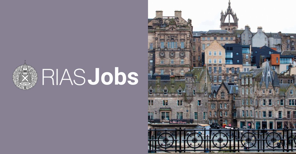 RIASJOBS I Morgan Architects is an award-winning Architecture & Interior Design practice in #Edinburgh. They are seeking an interior designer to join the team, working on a variety of high-end workplace, residential & interior projects Apply by 26 April: rias.org.uk/for-architects…