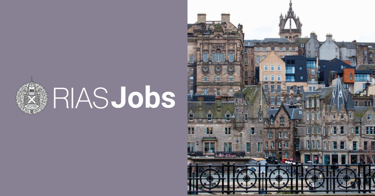 RIASJOBS I Morgan Architects is an award-winning Architecture &amp; Interior Design practice in #Edinburgh. They are seeking an interior designer to join the team, working on a variety of  high-end workplace, residential &amp; interior projects

Apply by 26 April: rias.org.uk/for-architects…