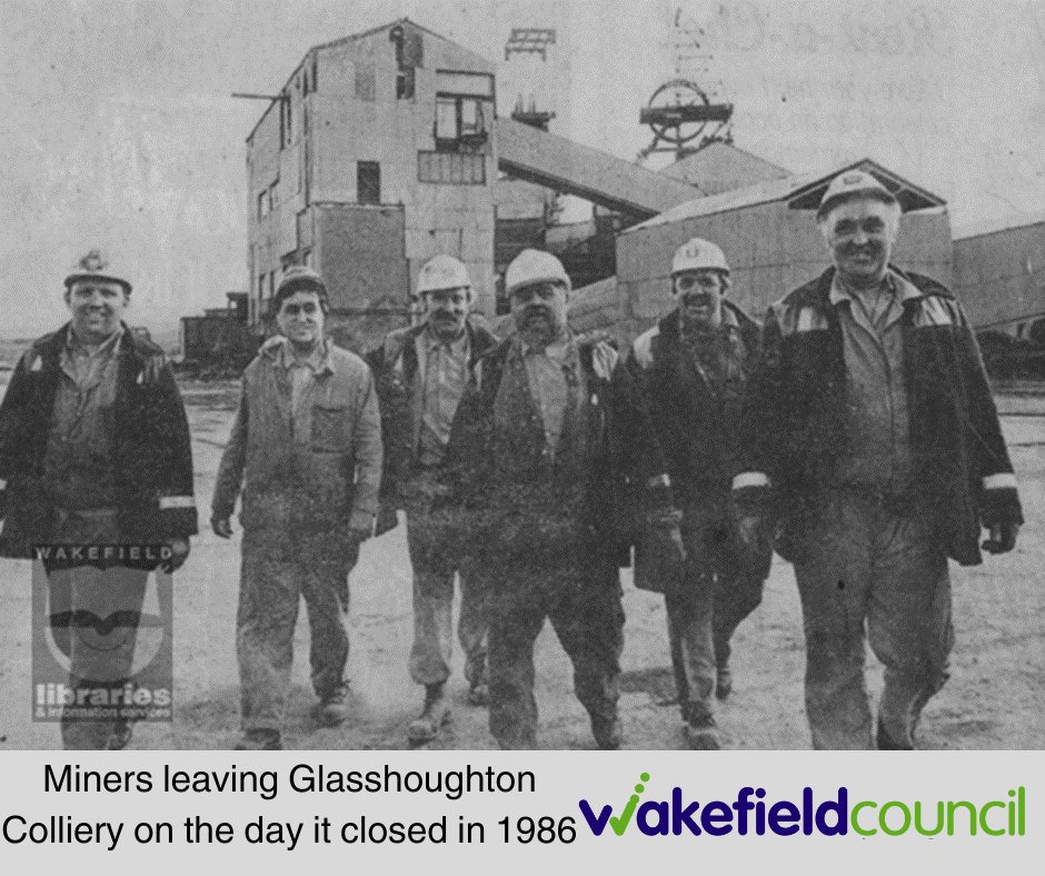 🎥Here's a picture of the day Glasshoughton Colliery closed! Check out this picture and more like it at twixtaireandcalder.org.uk #glasshoughton #minersstrike #wakefield @mywakefield @wkfdhistsoc @wfmuseums @ncmme