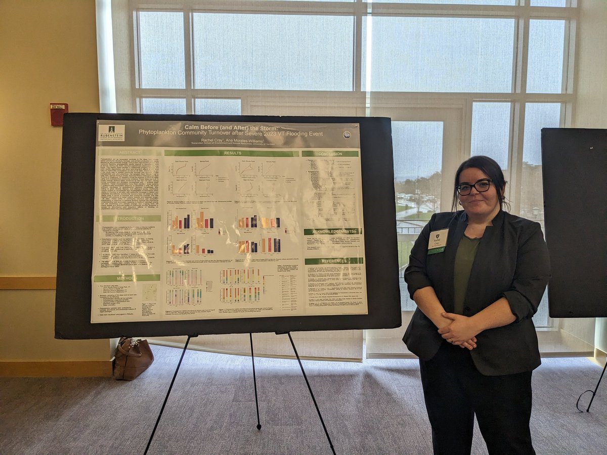 I've had an amazing time talking about my favorite topic (aka stochastic disturbance effects on #phytoplankton  phenology) with so many incredible scientists, students, and colleagues the last few months.

Special thank you to #NAB2024 and #UVMSRC for having me this semester!