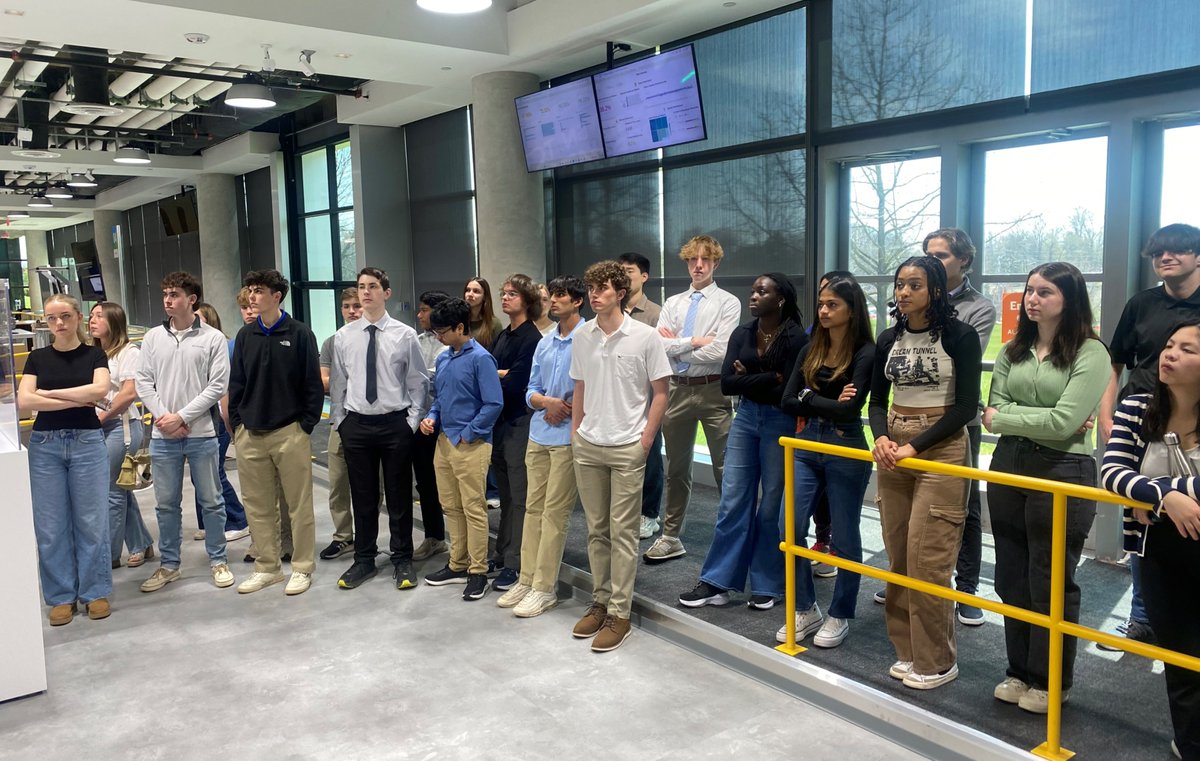 WestChesterASD's tweet photo. #WCASD students embarked on an exciting #jobshadow experience at SAP, diving into enterprise application software📣  

From exploring career paths to hands-on demonstrations of SAP's products, students gained great insights into the intersection of tech &amp; business 🙌 #WCASDWay https://t.co/pNkCsMLzr6