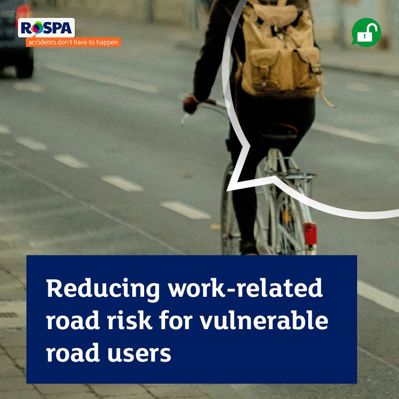 In our recent guest article, Simon Bradshaw, Cycling Road Safety Manager at Cycling Scotland, Scotland’s national cycling charity, discusses efforts to make the roads safer for vulnerable road users. Read it now: rospa.com/news-and-views… #roadsafety #safety #cyclying #road