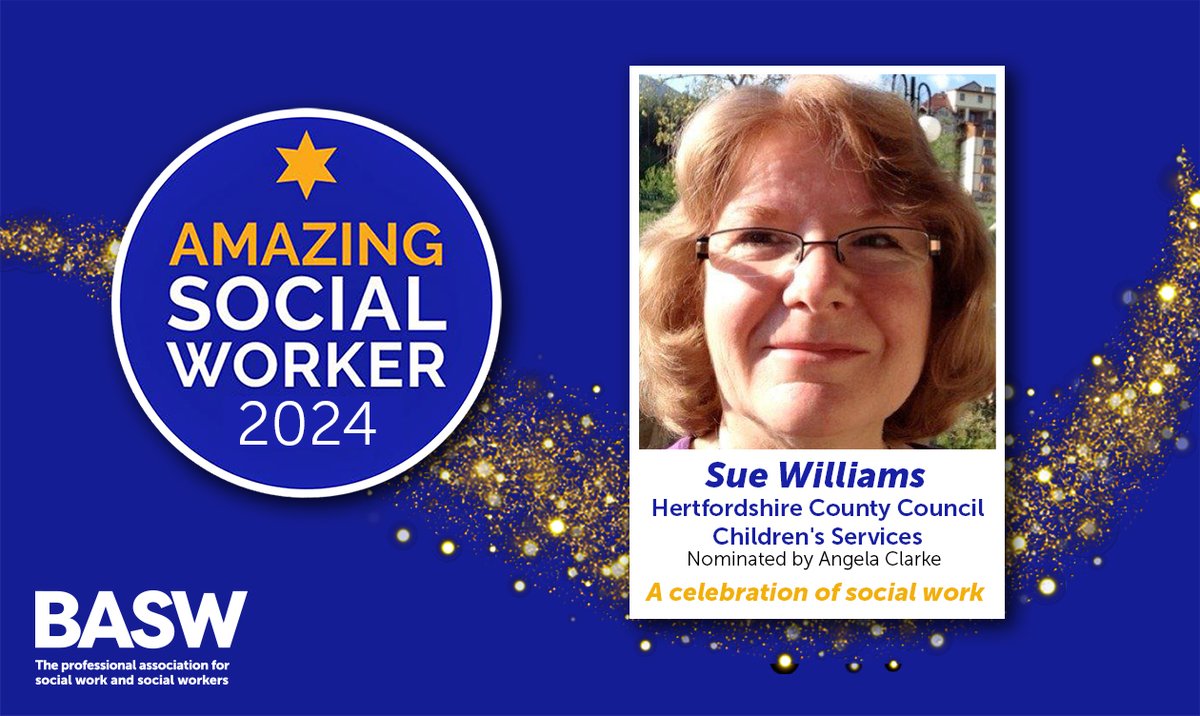 Congratulations to our Children’s Services colleague Sue Williams who has been recognised by @BASW_UK in their #ASW2024 awards. Interested in a career in Children’s Services? Join our Ofsted ‘Outstanding’ team at orlo.uk/szhRp