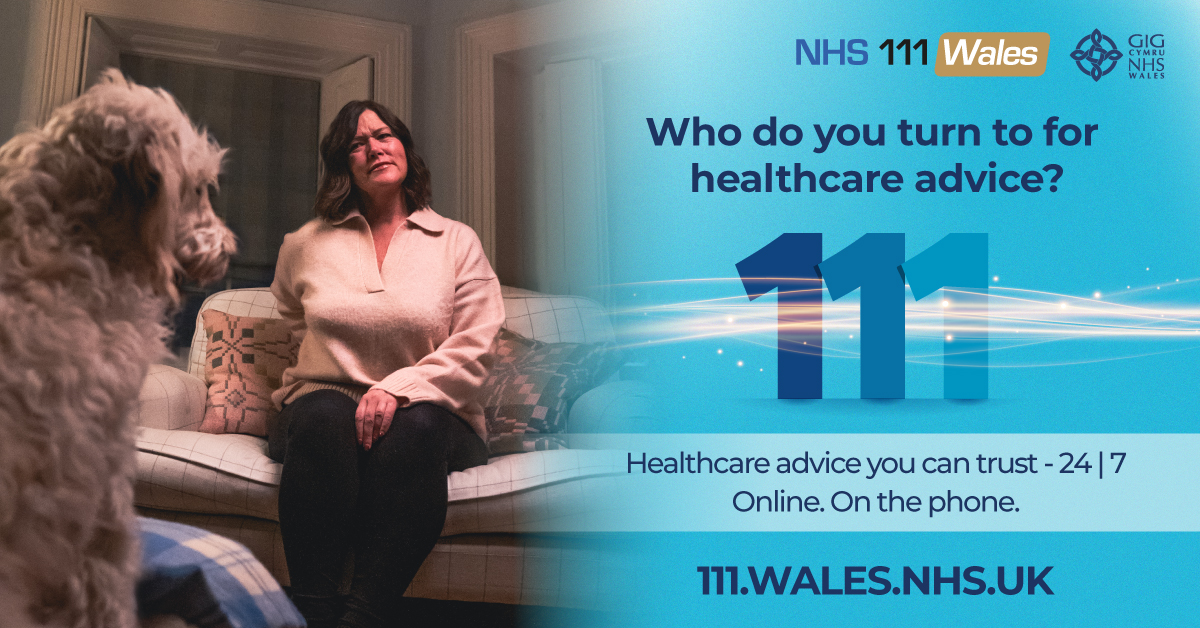 Please #HelpUsHelpYou and use NHS 111 Wales online to check your symptoms: 111.wales.nhs.uk

🩹Many minor conditions can be treated at home, so be prepared and stock up a first aid kit. 

💊Use your local pharmacy for advice on medications and minor ailments.