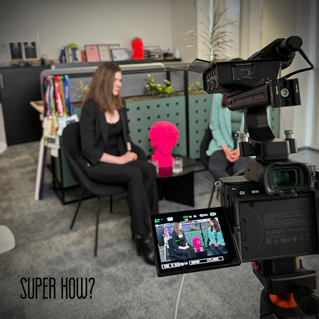 Lights, camera, action! 🎥 
No dull days at our office!

#superhow