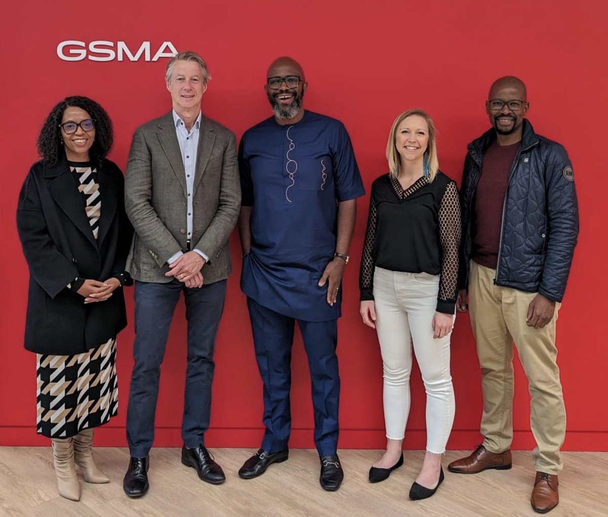 At the #GSMA, we are all about connecting stakeholders and building relationships 🤝 It was great to have the CEO of @MTNGroup, Ralph Mupita, swing by our GSMA London office for a chat with @MatsGranryd and the team! 🌟