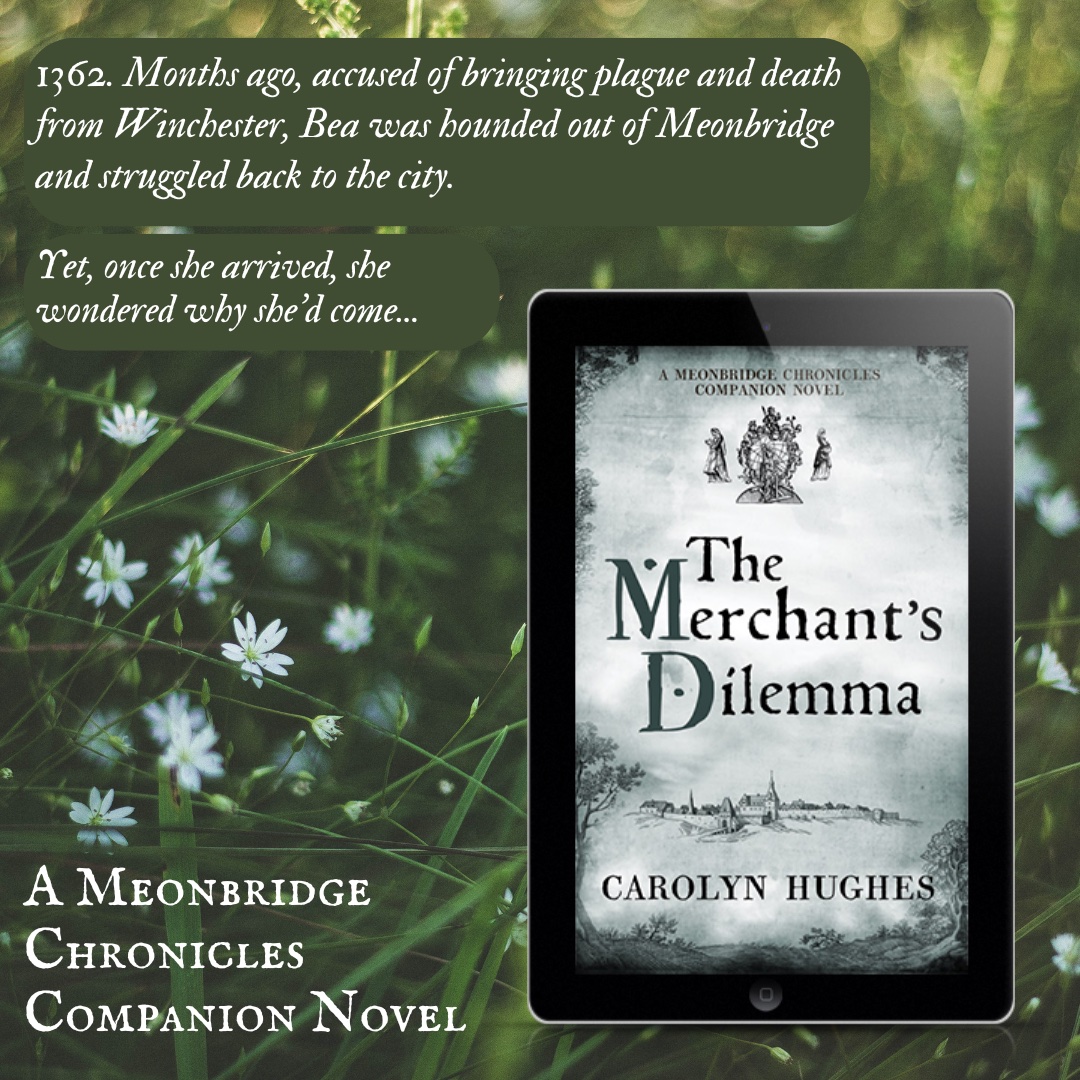 “Wonderful addition to a wonderful series...” “Hughes writes medieval as if she lived it.” “Great medieval love story!” THE MERCHANT’S DILEMMA #Medieval #Histfic #Kindle #KindleUnlimited #Paperback UK amazon.co.uk/B0CJJKJFT6 US amazon.com/B0CJJKJFT6