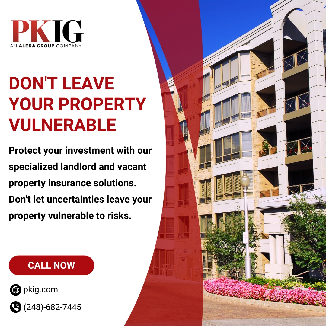 Protect your sanity, because your health and property are worth it! 

Sleep soundly knowing your investment is safeguarded with our reliable landlord and vacant property insurance solutions.

Call us today!

#PKIG #InsuranceSolutions #InsureYourFuture #CoverageMatters