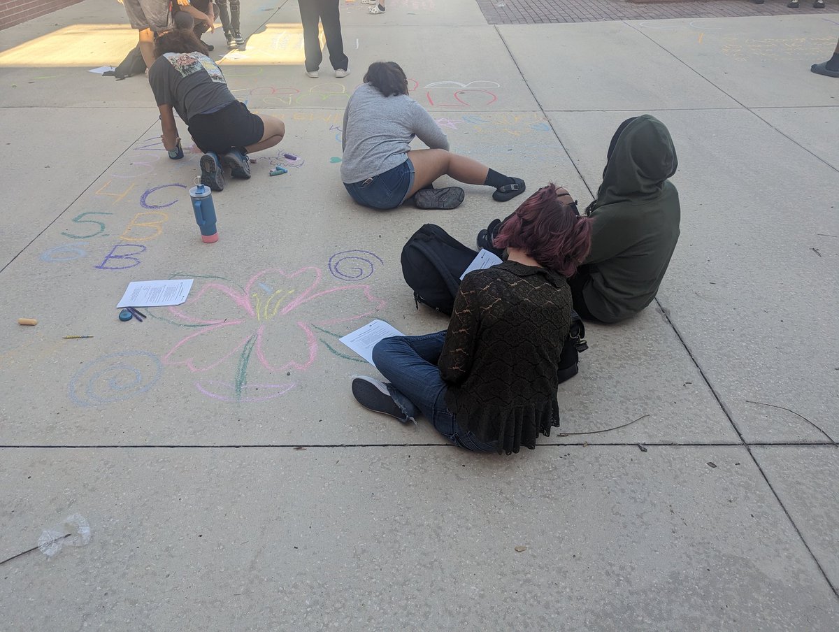 It's a beautiful morning at Fivay HS! Shout out to <a href="/SarinaAlves/">Sarina Alves</a> &amp; <a href="/FivayHighSchool/">Fivay HS Falcons</a>  students collaboratively analyzing text.