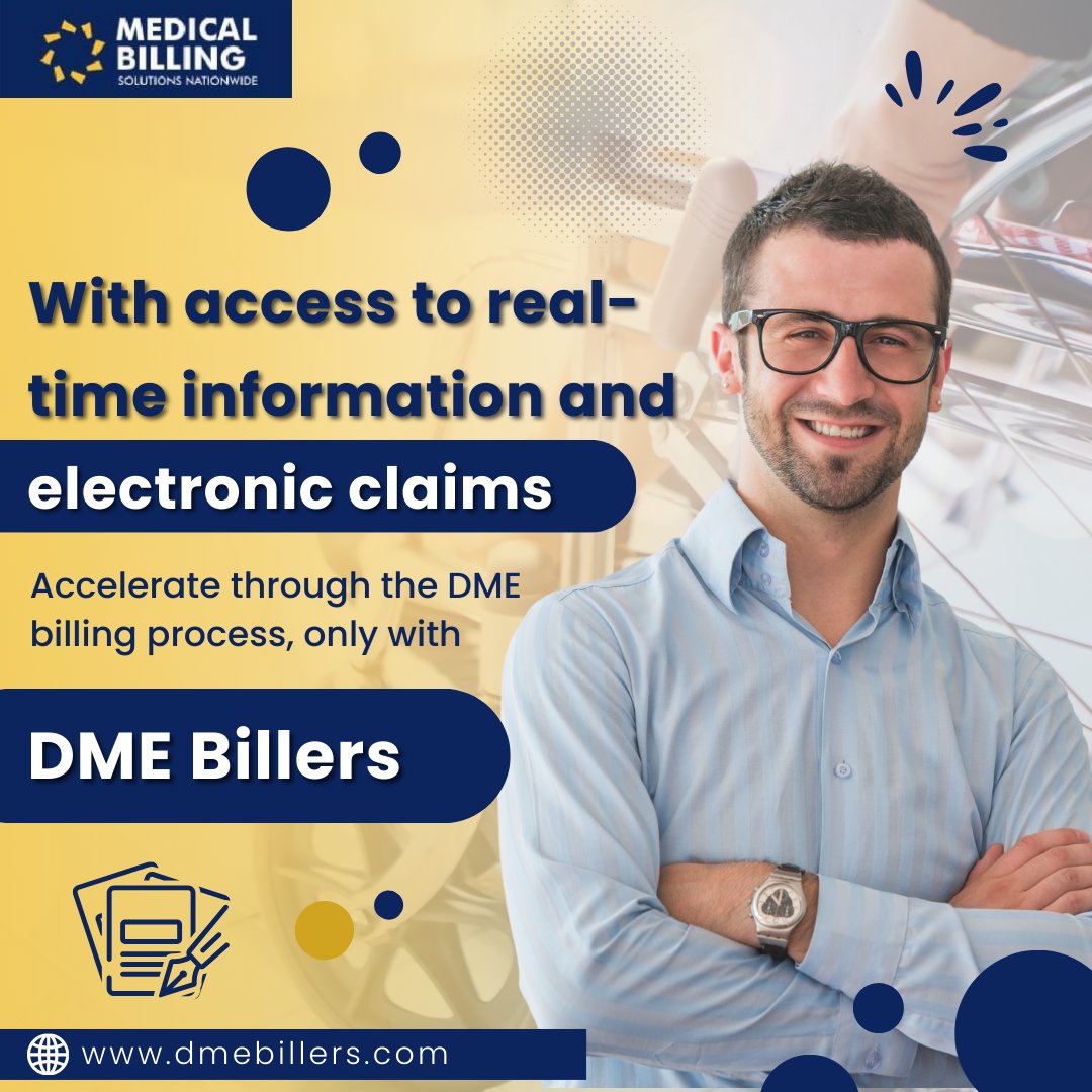 Navigate the DME billing maze with ease! 🚀💼 Let DME Billers accelerate your journey with real-time information and electronic claims.

#dmebilling #dmebillers #RevenueOptimization #DenialFree #WinningStrategy#Solutions#DMEBilling #HealthcareTech #EfficiencyBoost