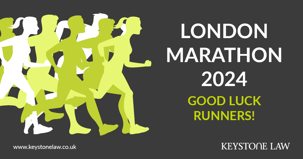 Good luck to our commercial lawyer Nicholas Tall and employment lawyer Ilana Swimer who are running the #LondonMarathon this weekend for charities VICTA and Shelter respectively! 🏃🏃‍♀️🏁