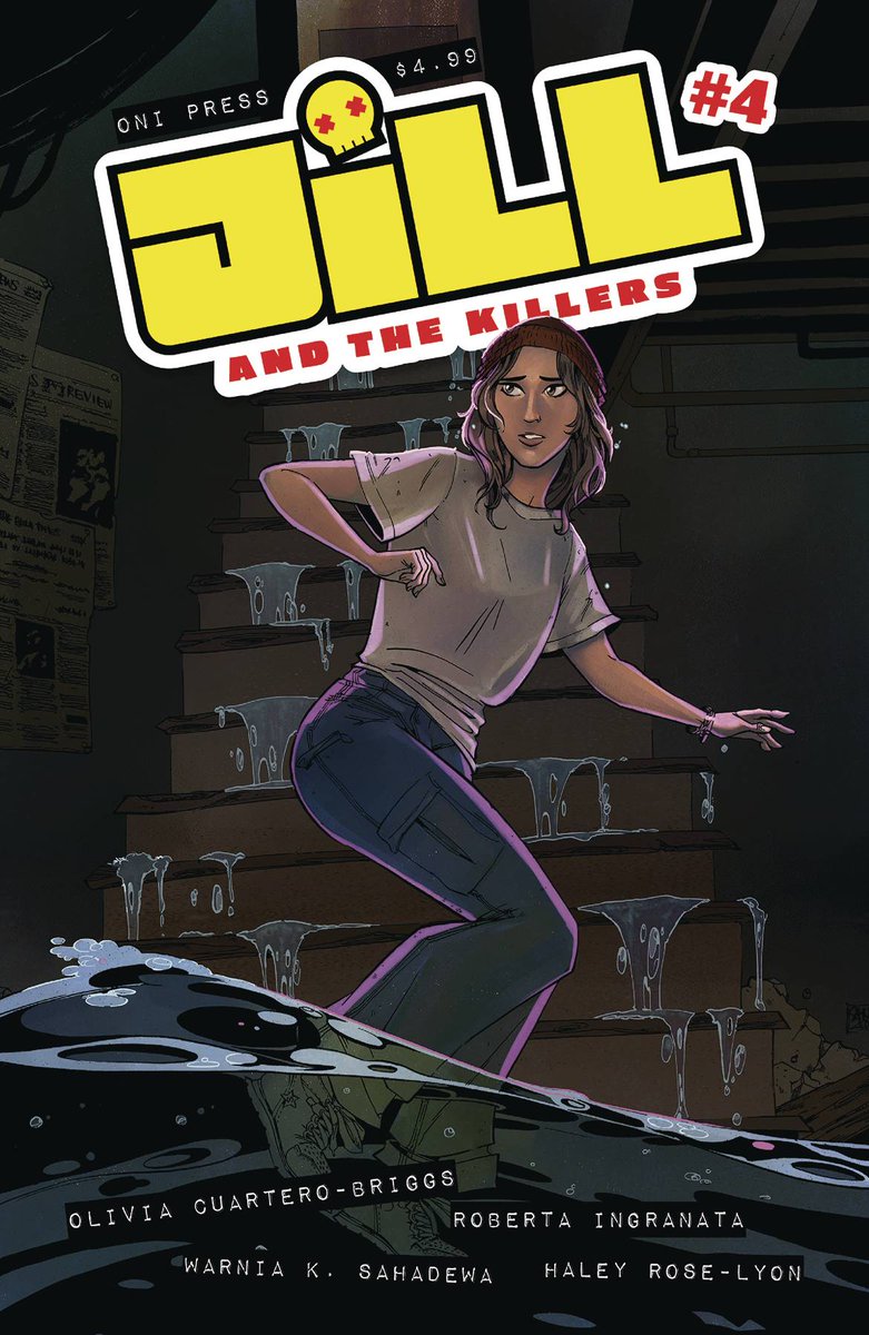 #COMICBOOKREVIEW: Jill and the Killers #4 by #OliviaCuarteroBriggs (@oliviacbriggs), #RobertaIngranata (@Robbertopoli) & more.... from @OniPress. #Review by @JohnnyHughes70 #SCORE: 3.5/5. #comics #comicbooks ow.ly/t2Ll50RjBeJ