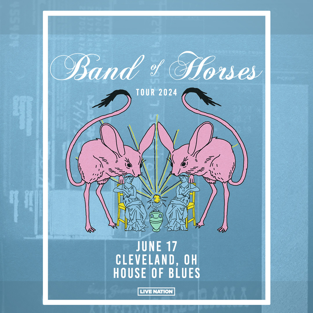Only one hour until tickets go on sale for @bandofhorses at House of Blues on June 17!!!
 
Tickets available at ticketmaster.com/event/05006089…

#summitfm #concert #music #radio