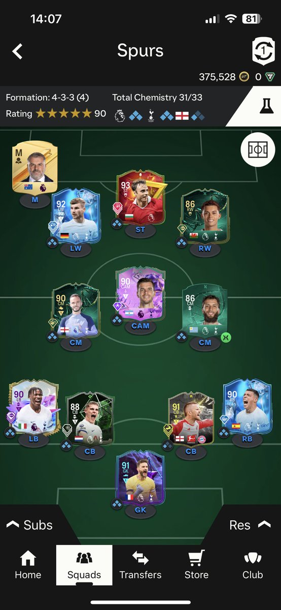 topspurmatthew's tweet photo. @xAlexTHFC @FUTBIN This is mine currently can’t decide whether to upgrade or just wait https://t.co/VXmxbHI5KS