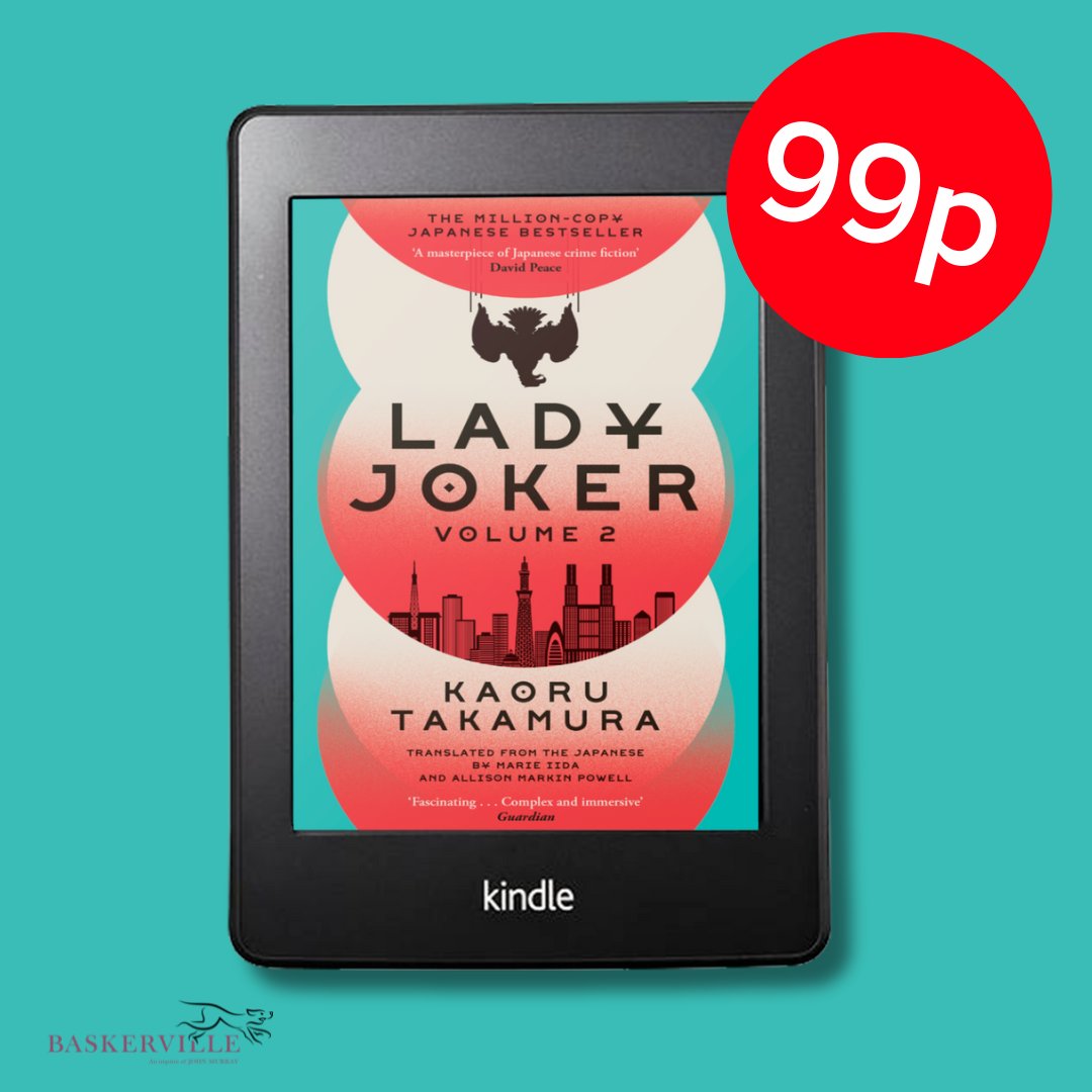 Love a heist novel? Are you a fan of translated fiction? Then you're in luck! LADY JOKER: VOLUME 2, the conclusion to Kaoru Takamura's breathtaking Japanese saga, is currently only 99p on your Kindle. 😍 Available here: amazon.co.uk/Lady-Joker-2-K…