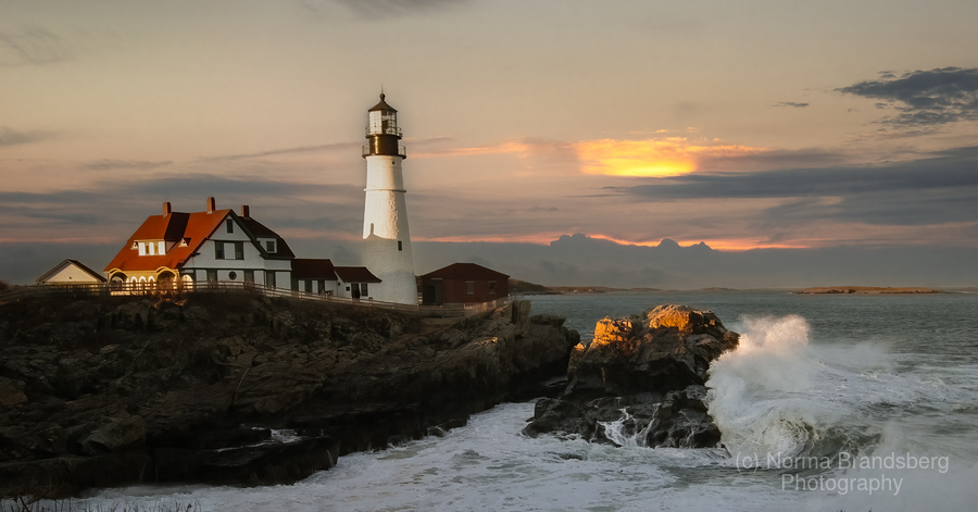 Cape Elizabeth Lighthouse near Portland, Maine, purchase here: pictorem.com/1939393/MaineP… #maine #lighthouse #architecture #sunset #portland #wallart #gifts #interiordesign #homedecor #ayearforart #BuyIntoArt #wallart #gifts #interiordecor #interiordesign #homedecoration