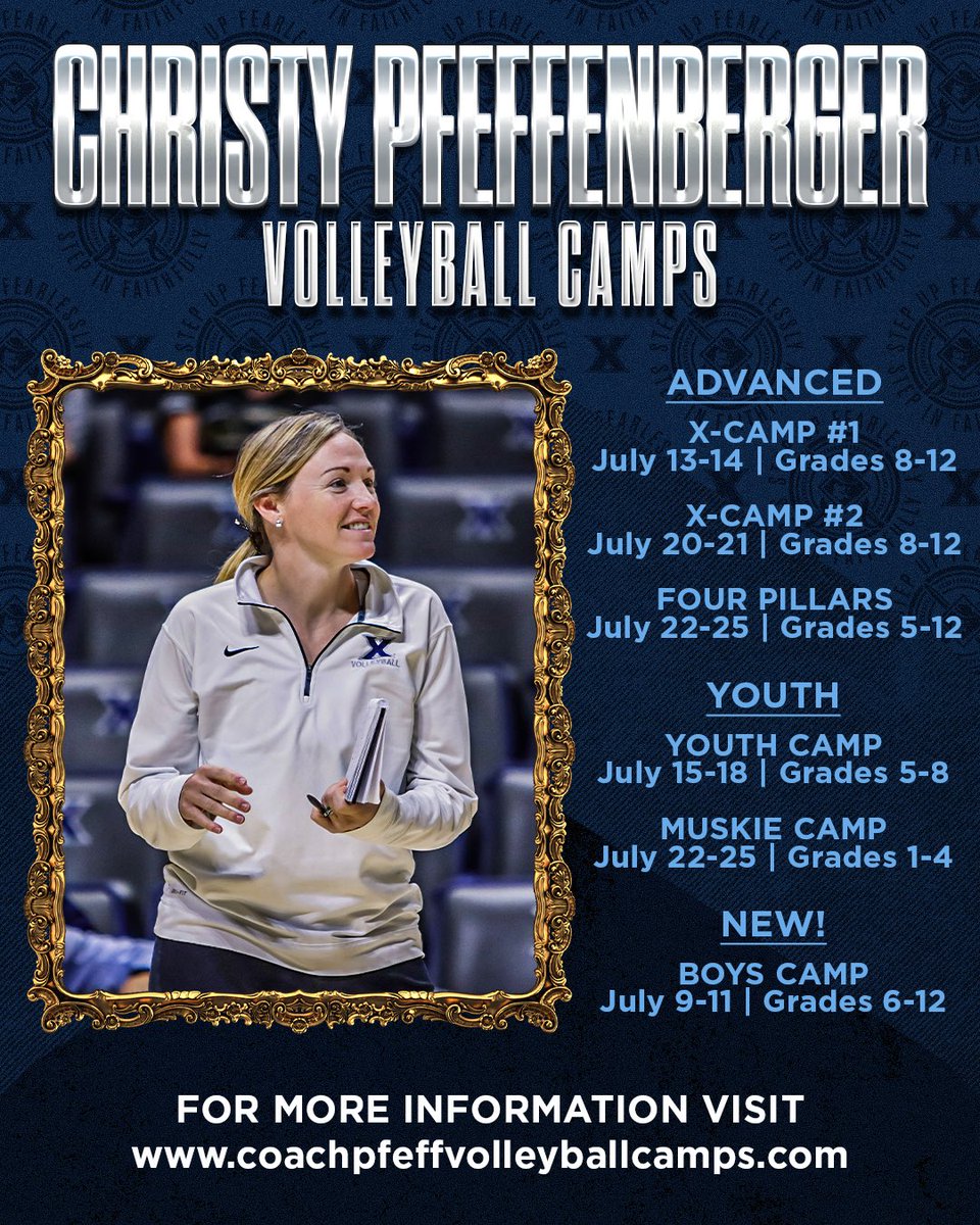 Xavier Volleyball tweet media