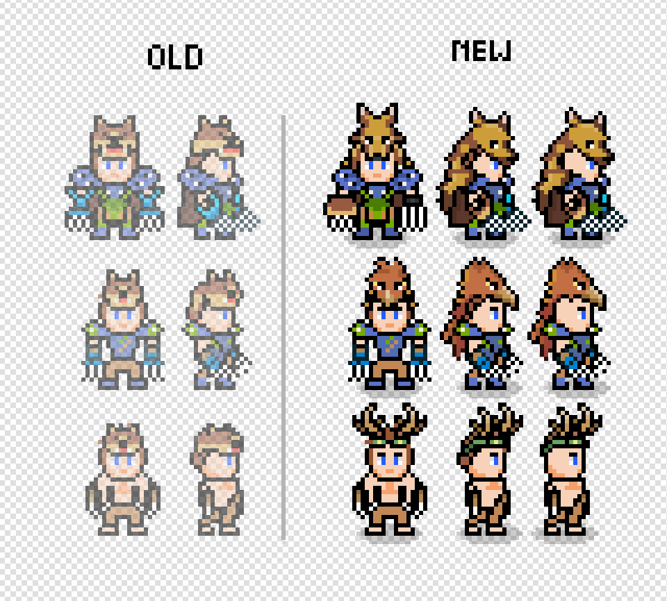 Check out the new Druid character hat redesign.
#druid #MMORPG #Pixel #Pixelart #pixelgame #Pixels #FreeGames