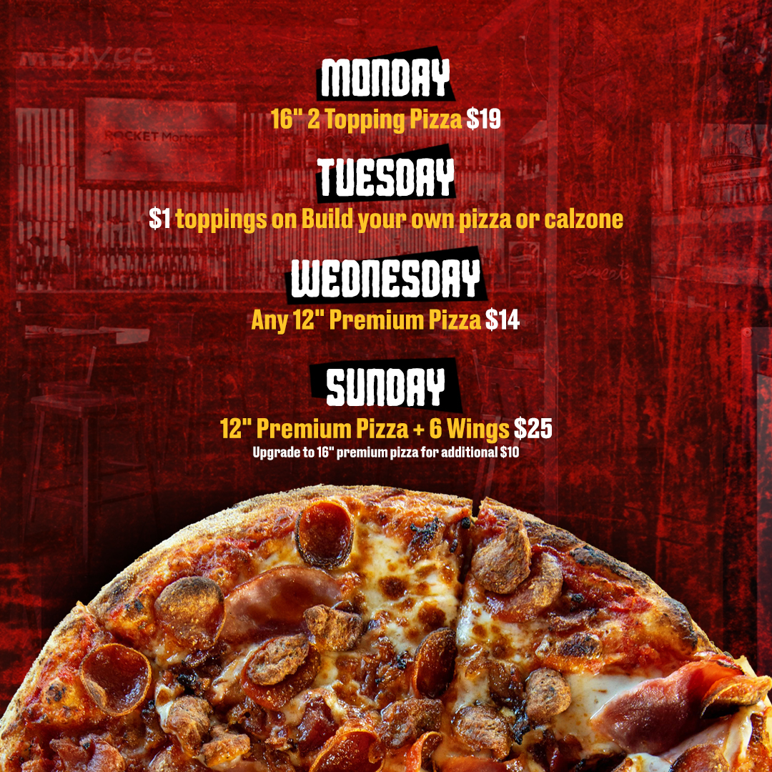 🍕✨ Craving something special? Dive into our Weekly Specials! #weeklyspecials
