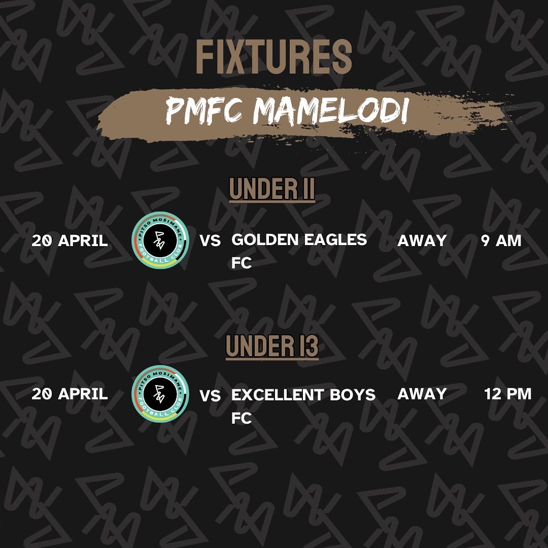⚽️ Weekend Action at All 4 PMFC sites! 🏟️ 
Check out our fixtures for all age groups. Let's support our teams! 🔥
#PMFC #CreatingThePlayerofTomorrow