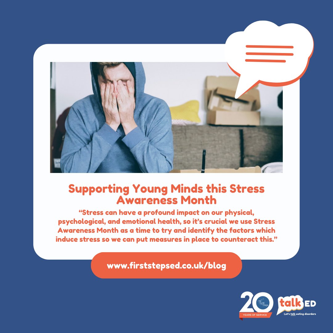 'Alongside the small joys of Spring is #StressAwarenessMonth, where we join a number of other charities and organisations to raise awareness about the factors which predispose stress' 📌Read more firststepsed.co.uk/supporting-you…