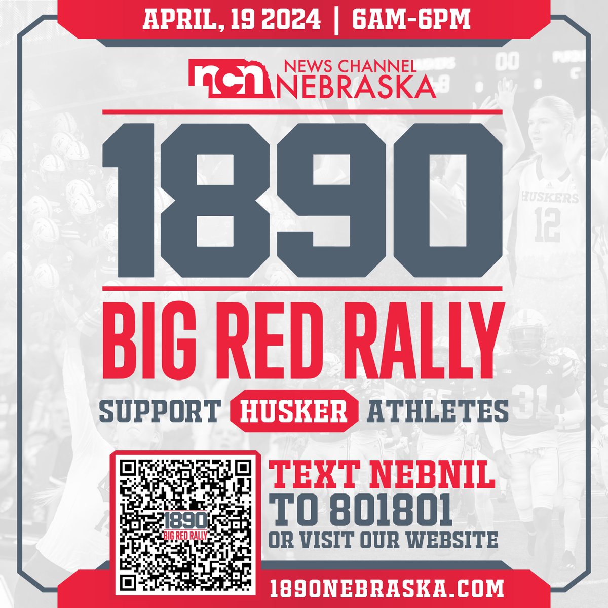 🔴🏈⚪️: @HuskerFootball tight end and Aurora native @NBoerkircher chatted with Brandon Aksamit for the @1890Initiative Big Red Rally on @NewsChannelNE! 📺️

Click the link below to support Husker student-athletes through NIL: tinyurl.com/4sse2myp

#BigRedRally #1890 #NIL