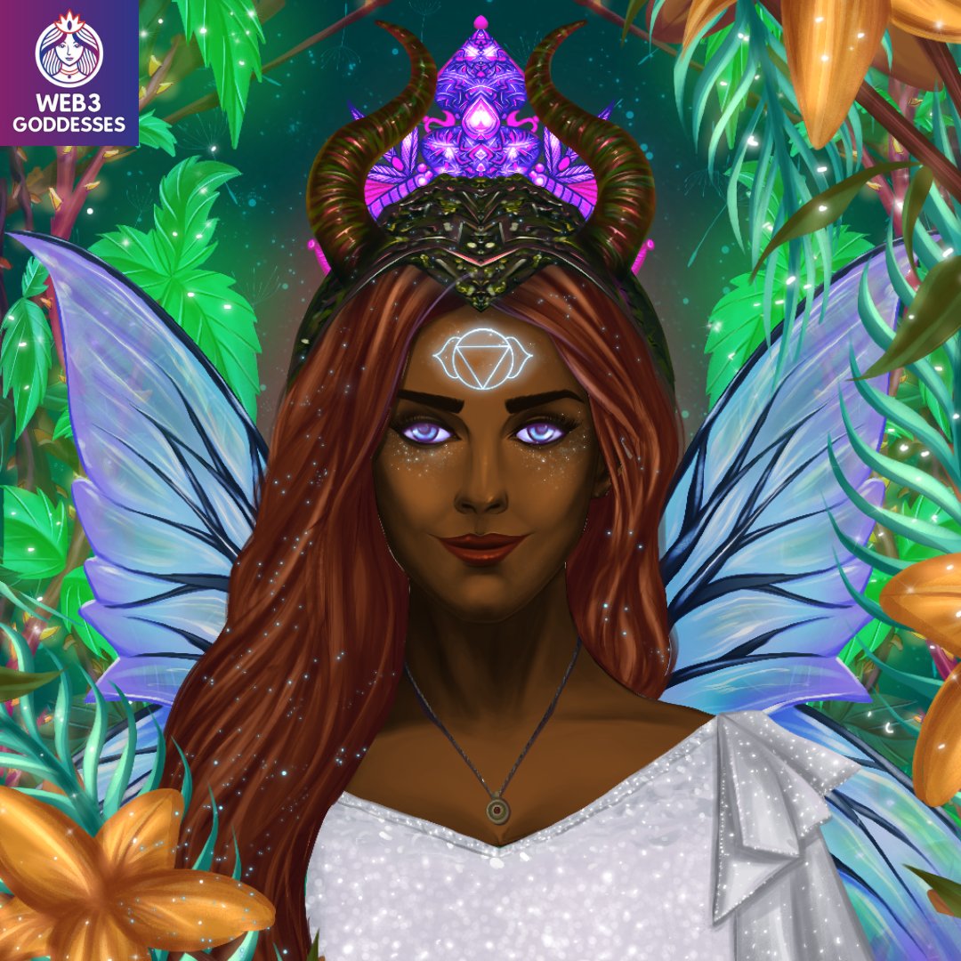 Our collection will be 10,008 randomly generated NFTs of 😍 beautiful, empowered, strong women. Featuring hand-drawn traits for powerful goddesses like angels, mermaids, flowers, dragons, sun, moon, stars, elementals, high priestesses, and fairy realms. #WomenInNFTs #NFTartist