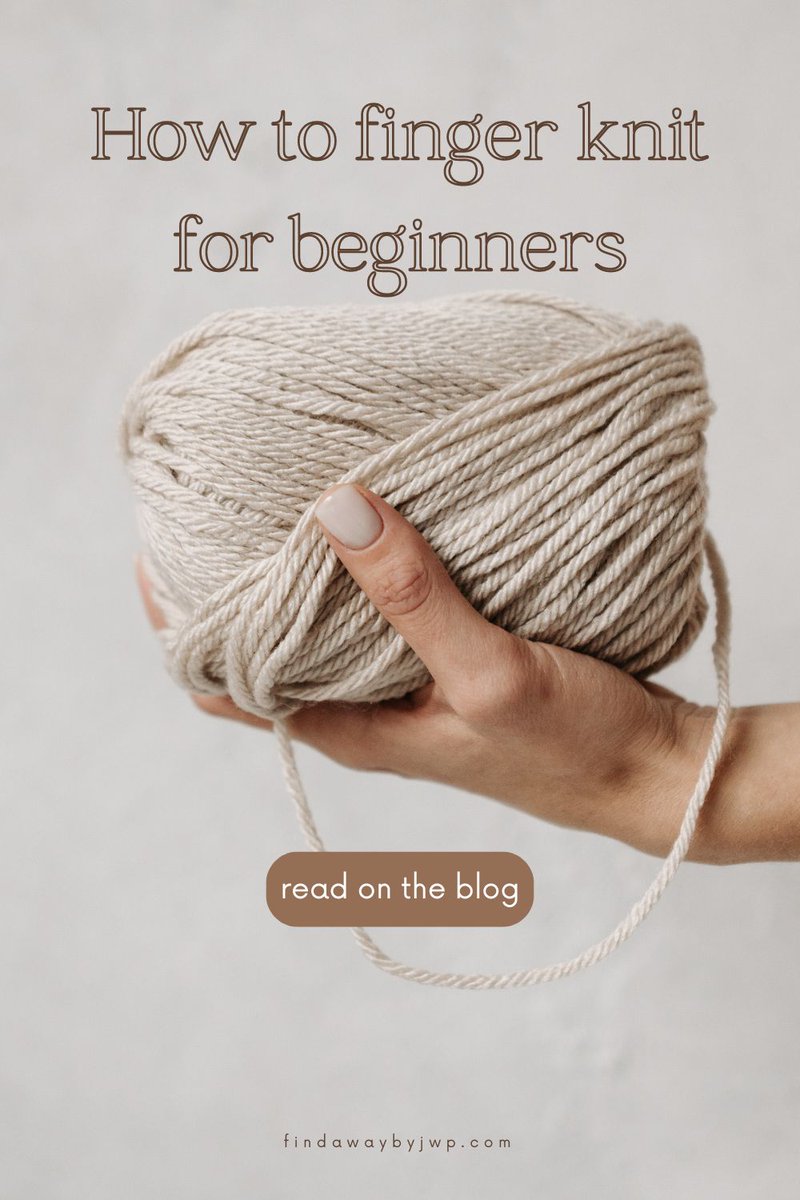 Discover fantastic ideas on how to finger knit for beginners a rug and other projects without needles following comprehensive tutorials on the blog: findawaybyjwp.com/creative-life/… #DIY #Knit #creativity #CRAFTS #yarn