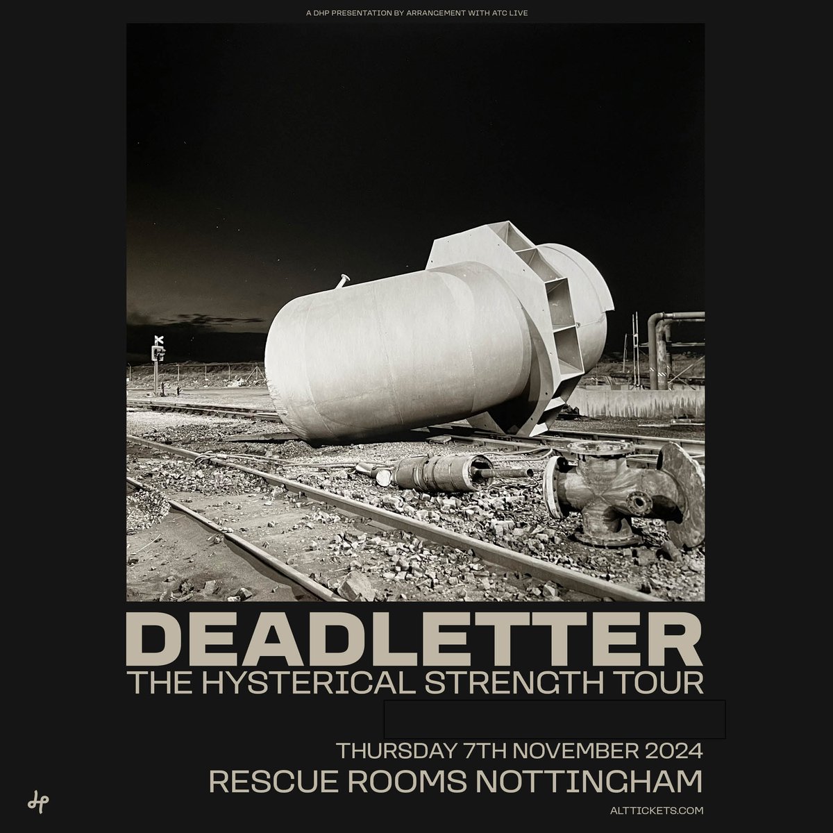 We'll be joined by the sharp sound of exciting post-punks @_DEADLETTER as the band return to Nottingham this November! 🎟️ Tickets on sale Friday, 10am. Set a reminder at tinyurl.com/4tbrwxyz