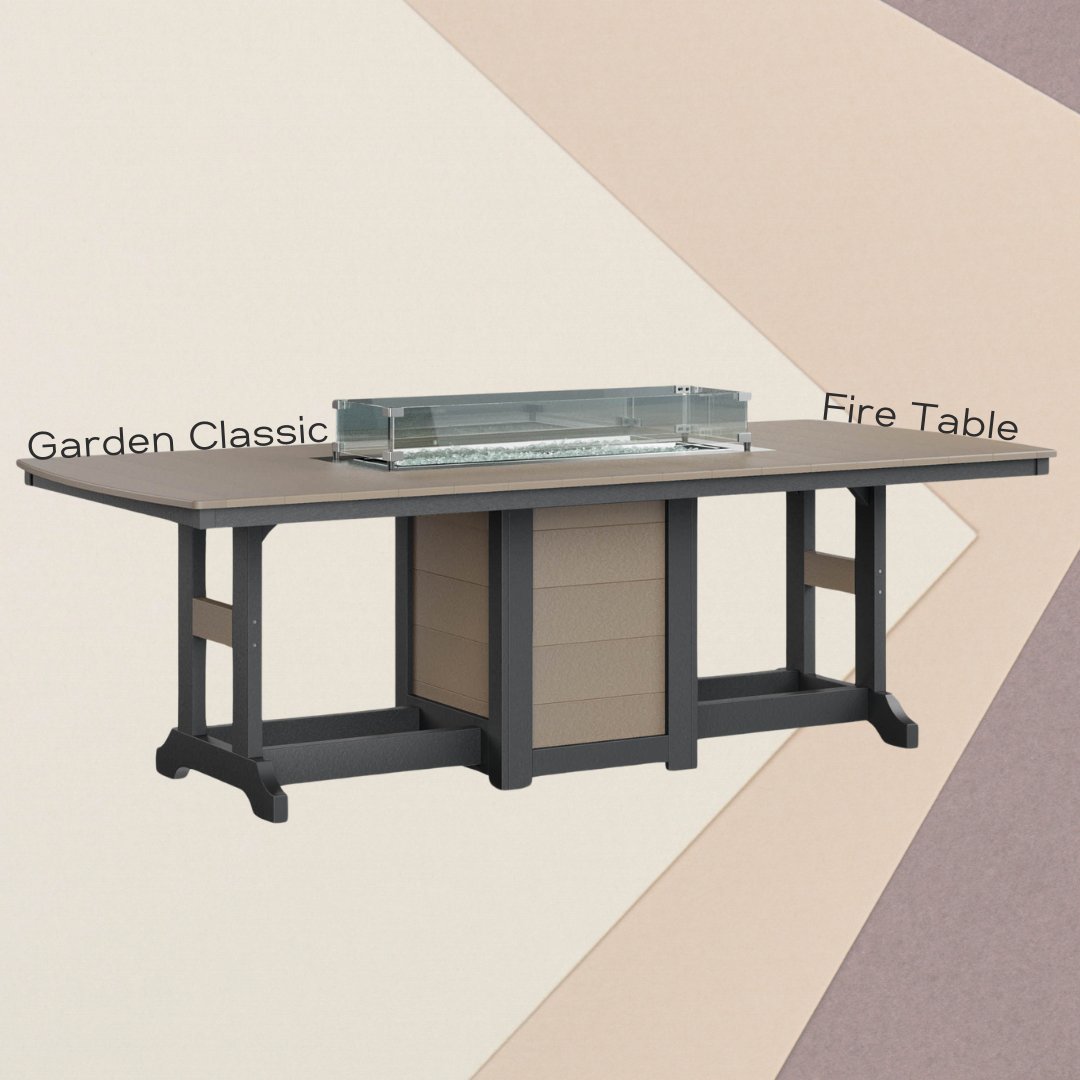 Gather around with friends and family, roast marshmallows, or simply bask in the glow of the flames of the Garden Classic Fire Table. Available in a range of colours to suit any outdoor aesthetic. Elevate your outdoor experience today! #FireTable #OutdoorLiving #CozyNight