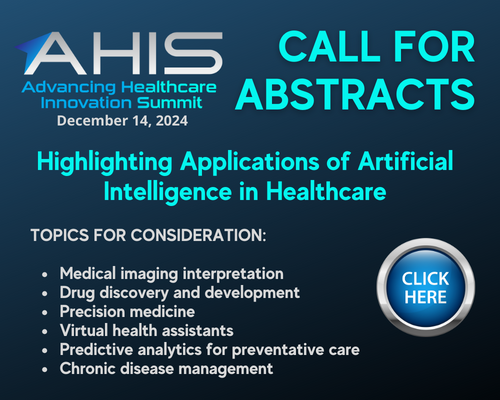 #CALLFORABSTRACTS 
The Advancing Healthcare Innovation Summit (#AHIS2024) is accepting abstracts. 
🌟Special category for student-led projects! 
#artificialintelligence #healthcare #innovation
@ZKozlakidis @Innovativehci @DiscoverSTEM_US

loom.ly/pHK5a3M