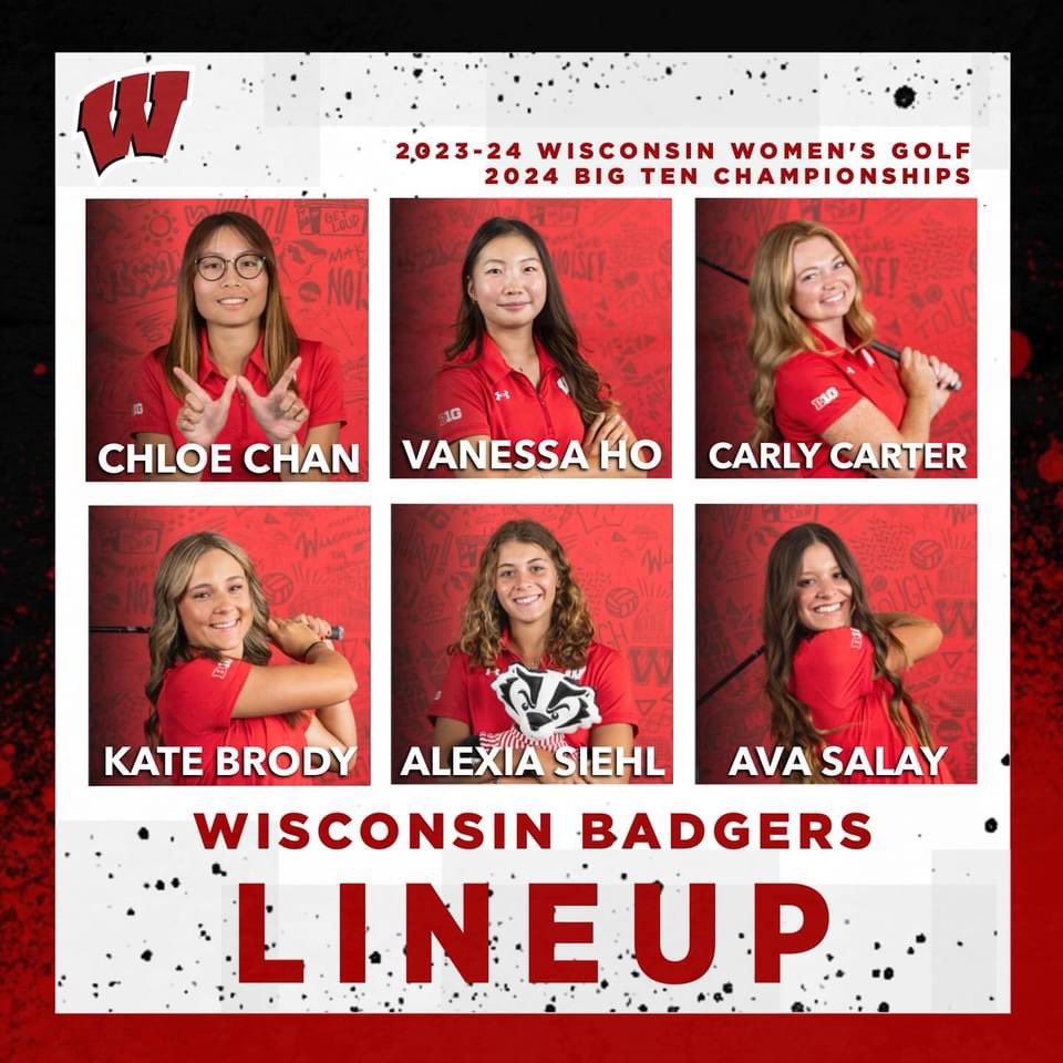 CoachSalay's tweet photo. Been a battle all year for Ava to crack this lineup as a freshman, but all her determination has been paying off lately as she makes another start this weekend at the Big Ten Championship out in Maryland! #OnWisconsin! https://t.co/e1Y1Z9NsLV