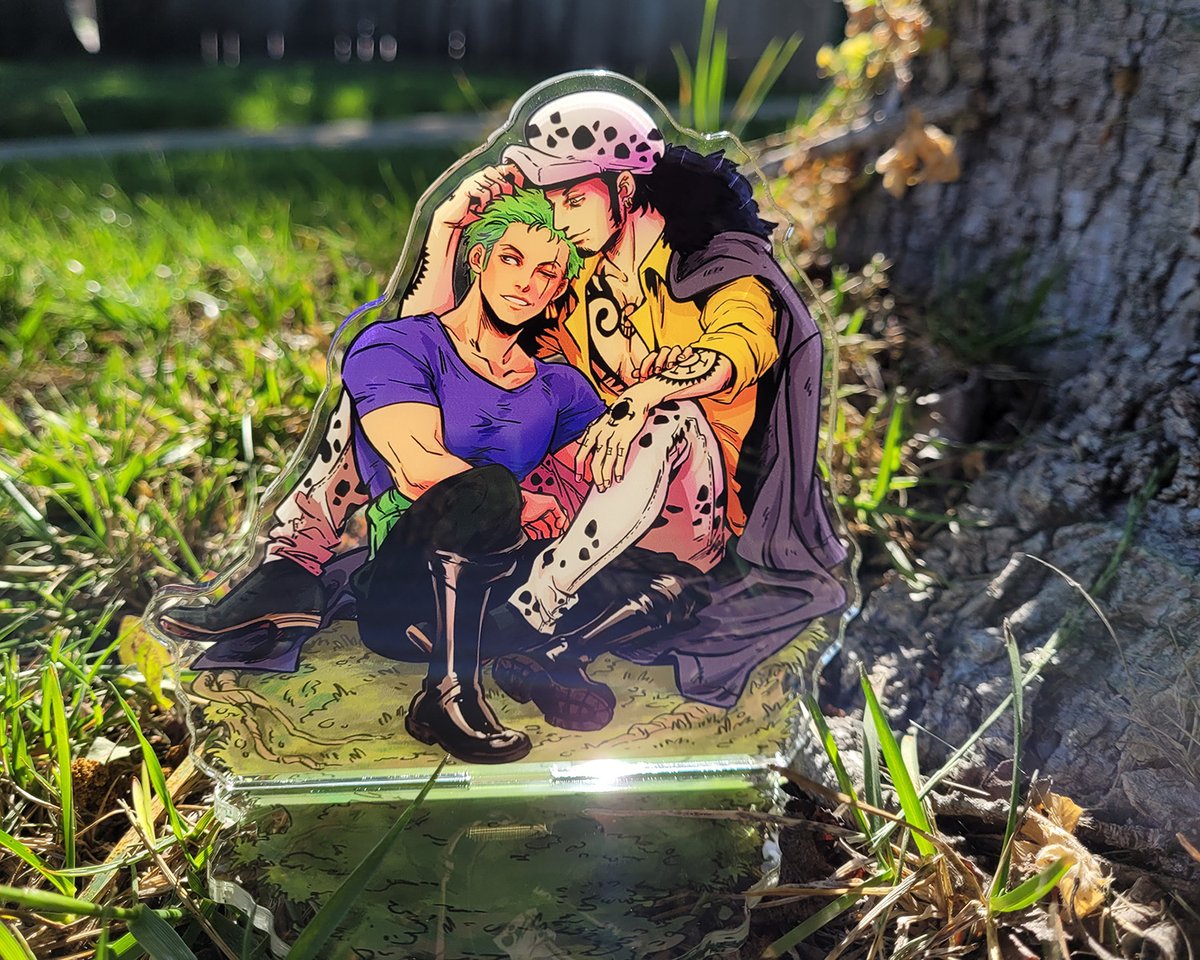 I got some asks for it, so I'm getting restocks of this Lawzo standee! It's up for preorder now, and should ship out in early May 🐯⚔️ tinyurl.com/lawzo