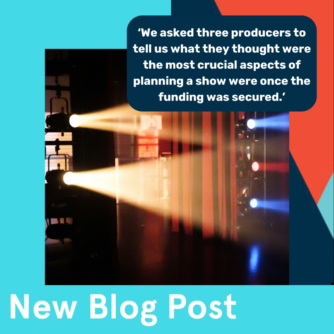 bit.ly/49LwKEb NEW BLOG! So You Have Your Funding - Now What? 'Focus on using that money in the most effective way, to make your project as good as it can possibly be' 3 producers share their most crucial aspects of show planning #TheatreProducer #TheatreBlog
