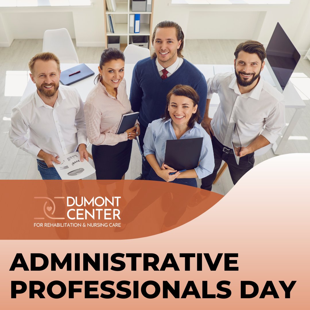 Today, we celebrate our administrative professionals who are the backbone of our organization! Your hard work, dedication, and positive attitude keep our office running smoothly every day.📝💼✨

Thank you for all that you do!

#AdminProfessionalsDay #Gratitude #TeamAppreciation