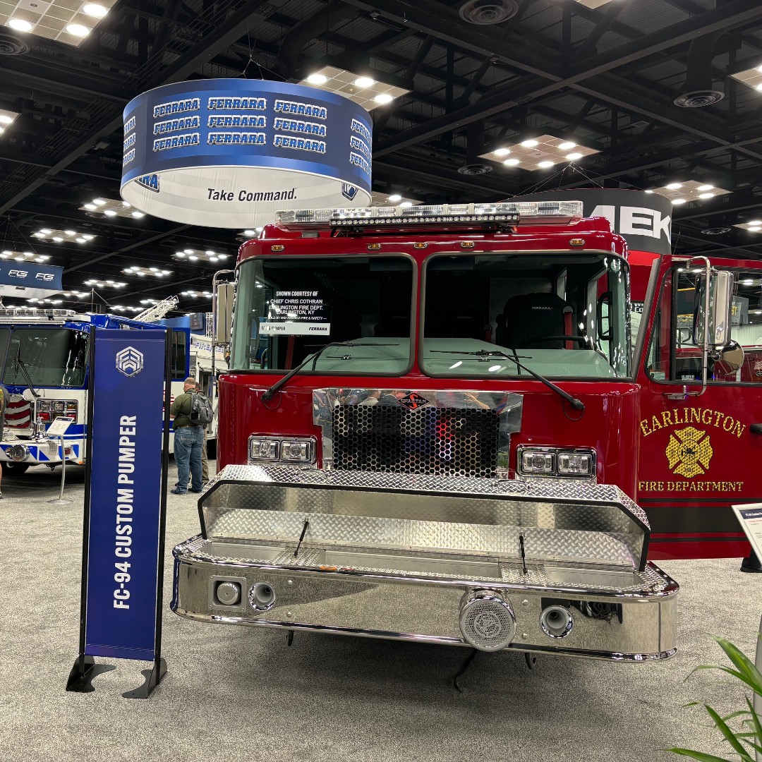 We're looking forward to seeing you for Day 2 at #FDIC2024! Stop by booth 3701 and let's talk fire trucks! #FerraraFire #firetruck #firefighters #FDIC
