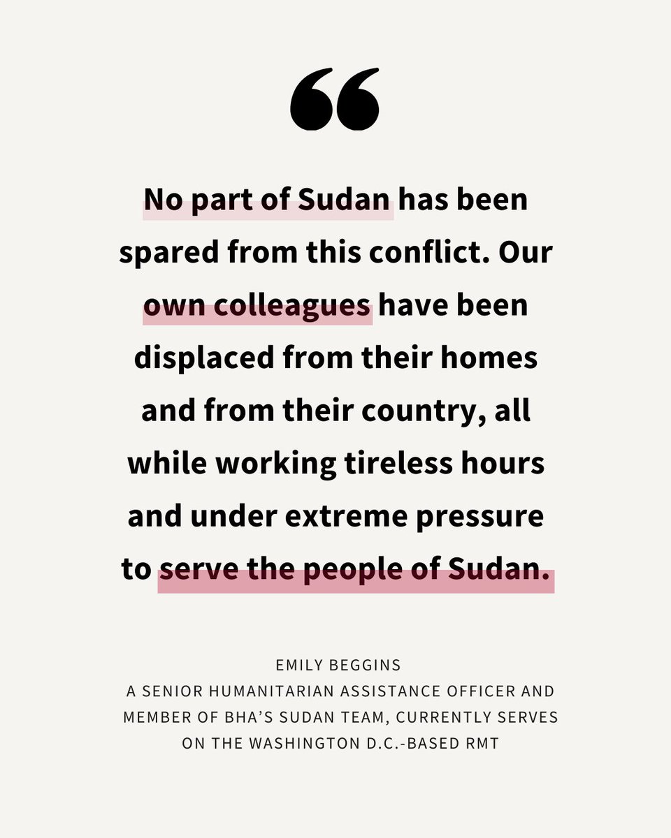One year into the conflict in Sudan, fighting continues to intensify across the country, and humanitarian needs are increasing. This week, we reflected on the devastation of this conflict and the work @USAID and our partners are doing to save lives. medium.com/usaid-2030/the…