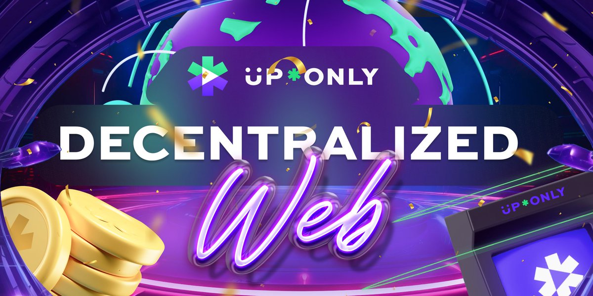 🚀 @UpOnlyOfficial is on a mission to decentralize the internet, enabling value exchange without intermediaries. 🎮 Introducing #W3aaS, focused on #GameFi and #RWA, driving change in the #Web3 industry. Together, let's #BUIDL! $UPO 🌐 #Decentralization #Blockchain