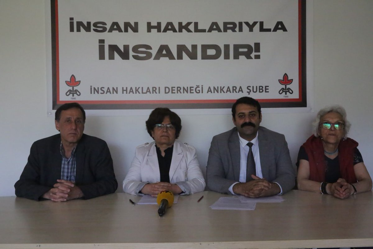 İç Anadolu Bölge Hapishaneleri 2023 Yılı Hak İhlalleri Raporumuzu bugün kamuoyu ile paylaştık. Raporun tamamı için 👇 ihd.org.tr/ic-anadolu-bol…