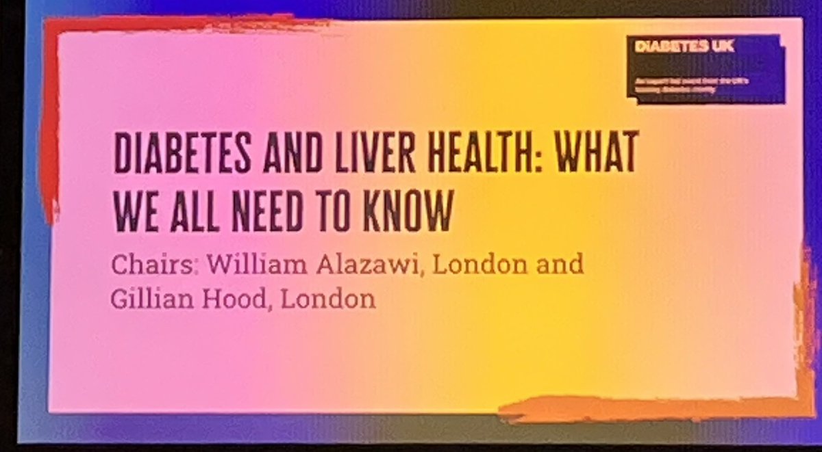 On #WorldLiverDay2024 it’s great to attend a talk on importance on diabetes and liver health @DiabetesUK just one of the many MDT teams the @UHBDiabetes CNS team works within #DUKPC24