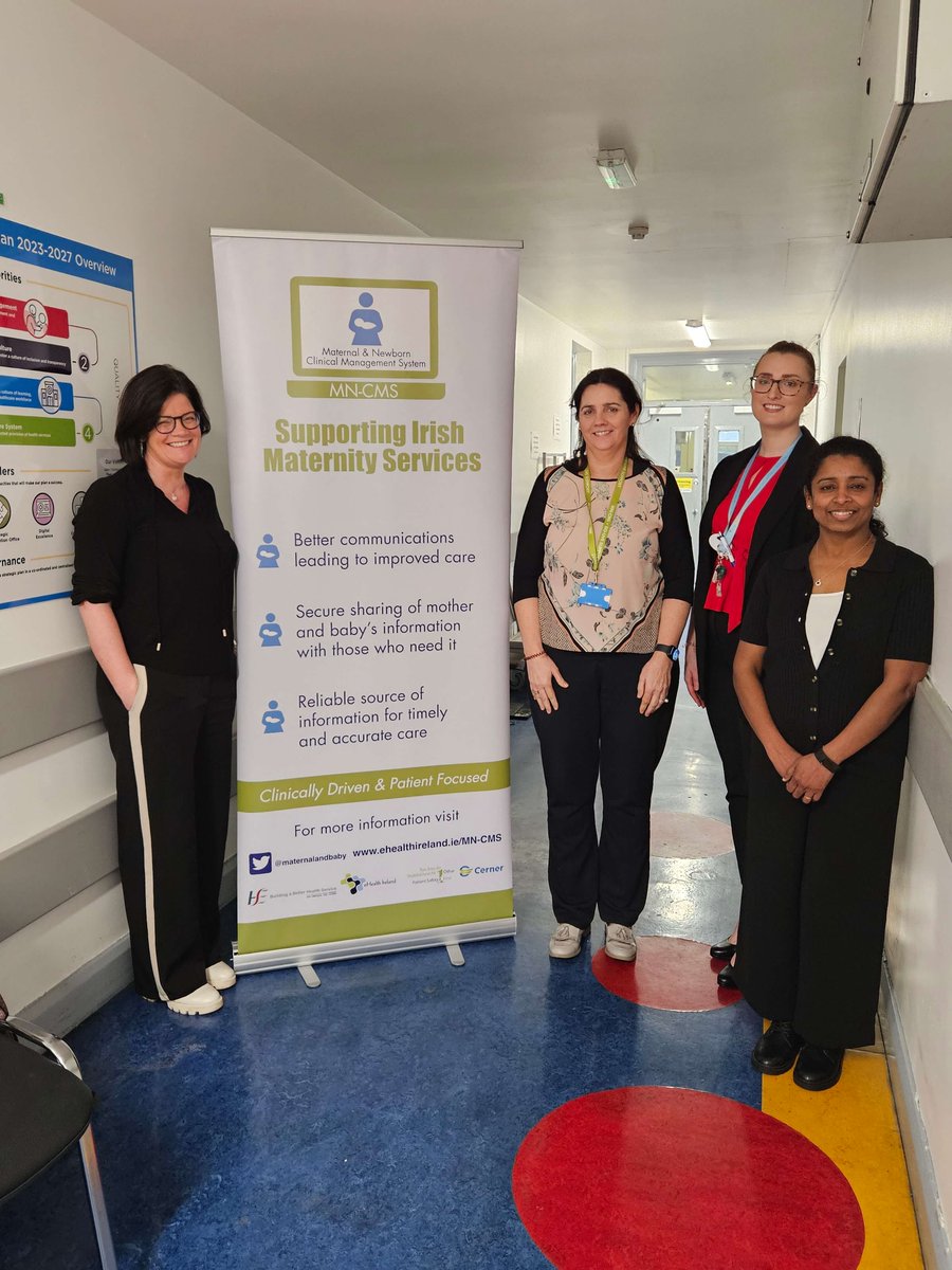 MN-CMS EHR Programme team announces the commencement of Phase 2 with Roadshows at @CoombeHospital and University Maternity Hospital, Limerick (UMHL). Read all about it ➡️bit.ly/4azuCQS #eHealth4all #MNCMS @Maternalandbaby @memull1 @ULHospitals