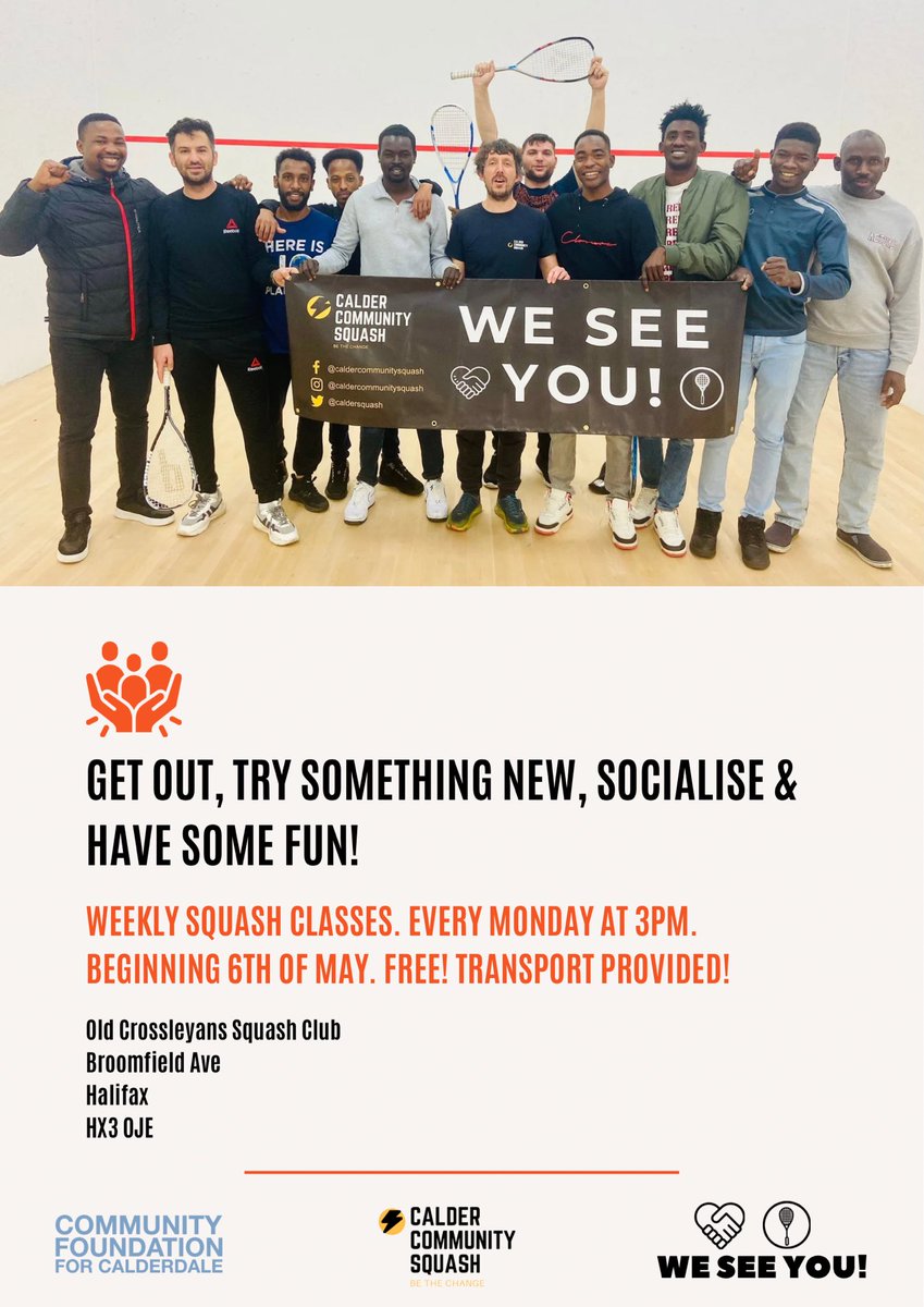 Woop! We’re buzzing to be working with @WeSeeYoupledge and supporting this incredible national movement! Mega shout to @CalderdaleFound for funding us and to @infostaugs who we’ll be working alongside to bring this project to life! ✊ #bethechange