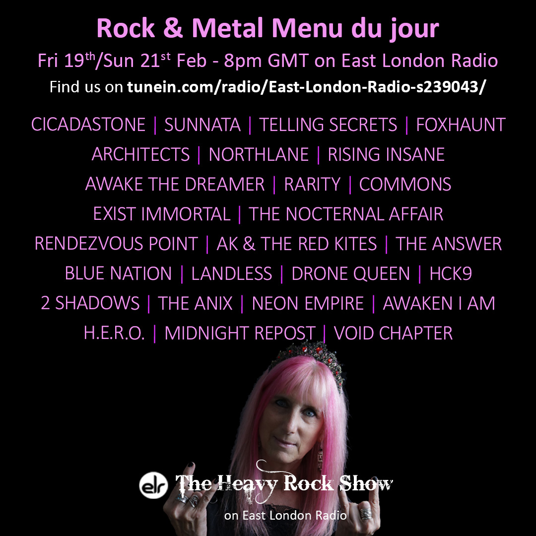 Some Nice New Finds, a few double shots and just really good music on #TheHeavyRockShow tonight.

🎧📻 LINK TO LISTEN: tunein.com/radio/East-Lon…