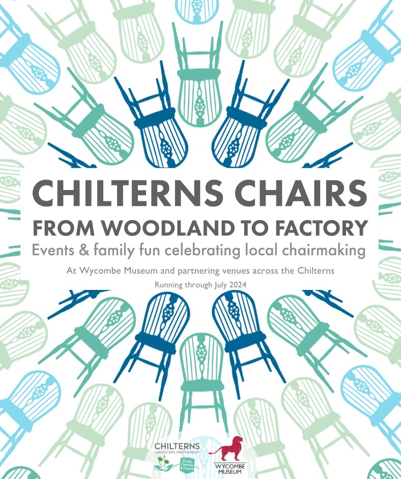 Coming July 2024… The Chilterns Chairs Festival. Join us and our 14 festival partners for a month of events and family fun to celebrate the unique chairmaking heritage of the local area. Full programme coming soon. @ChilternsCCC @ChilternsNL @HeritageFundUK