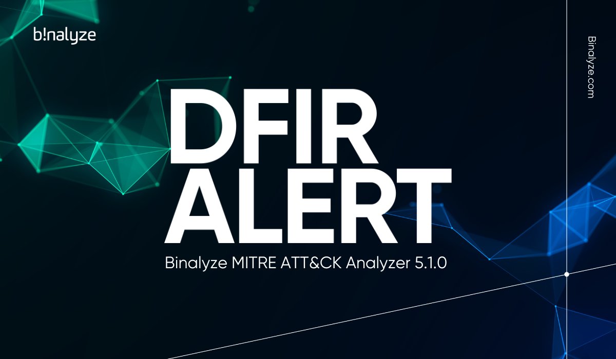 🚀 Binalyze AIR's MITREATT&CK Analyzer is now stronger with the latest v5.1.0! ✅ Detection for IOCs from CVE-2024-3400 on GlobalProtect & more. ✅ New trace capabilities for Kapeka backdoor & various malware updates. ✅ Enhanced Python loader and shellcode implant insights.