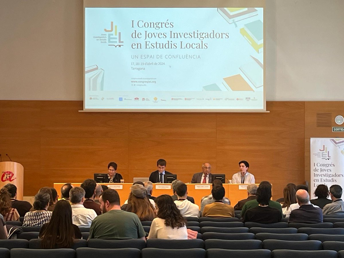 El conseller de Recerca i Universitats, Joaquim Nadal, participa a l'acte de cloenda del I Congrés de Joves Investigadors en Estudis Locals, un espai de confluència multidisciplinari que ha reunit a la #URV 130 investigadors i investigadores de territoris de parla catalana.